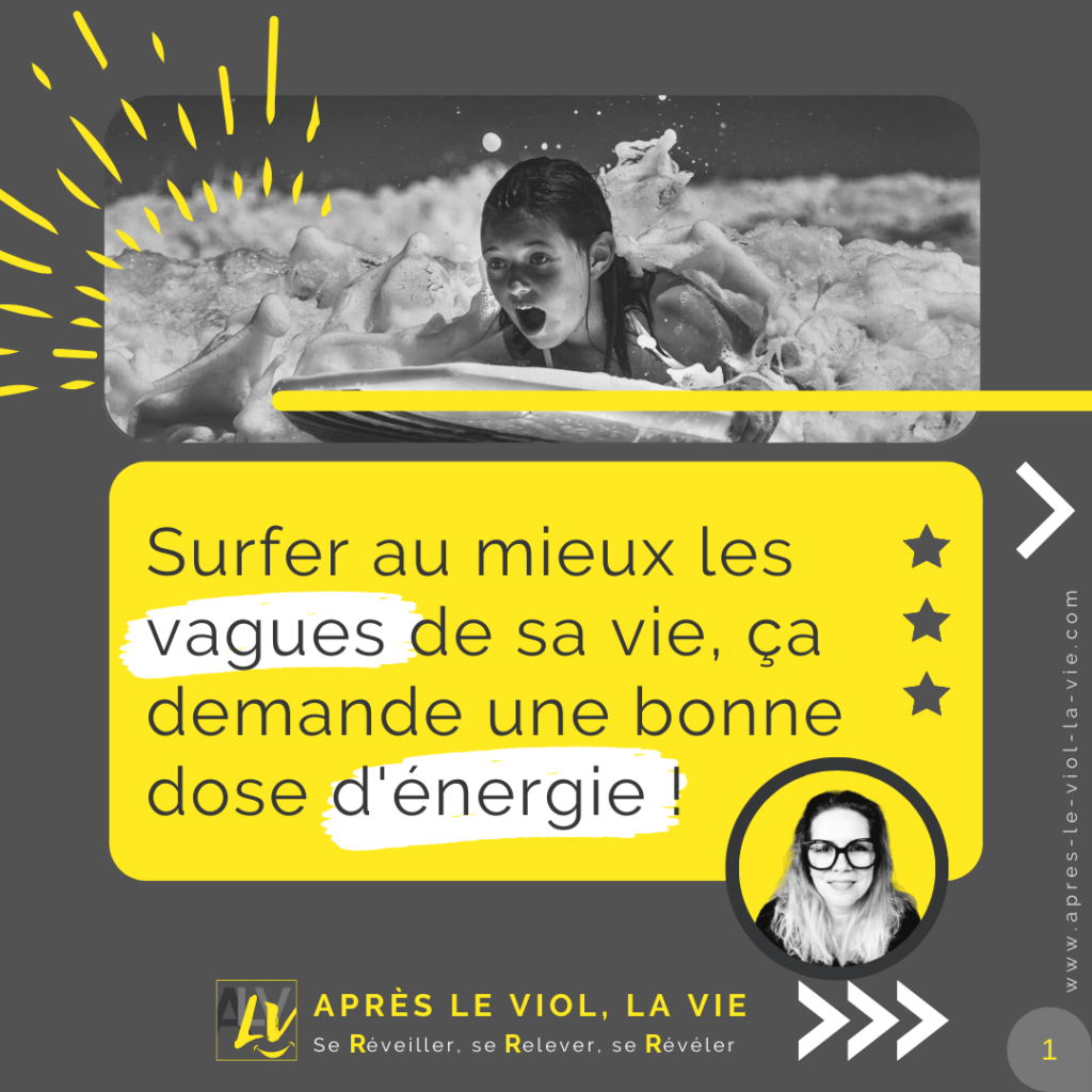 couverture publication surfer au mieux les vagues de sa vie demande une bonne dose d'énergie_apresleviollavie